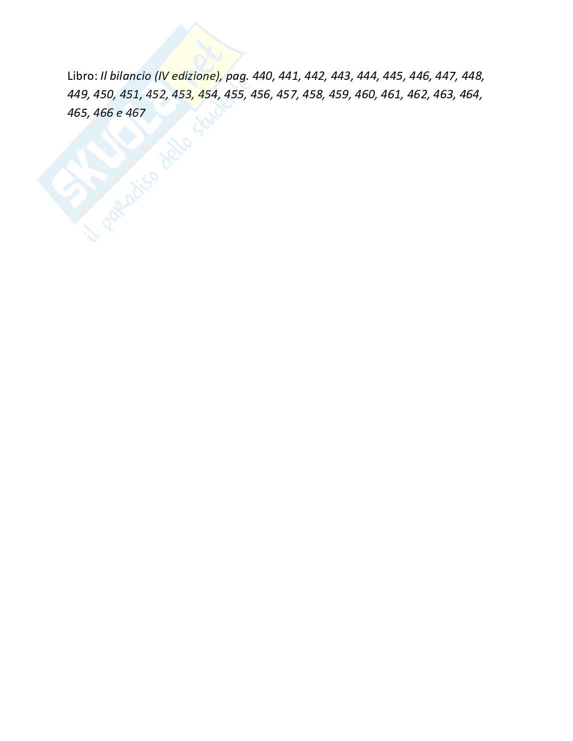 Bilancio e analisi economico-finanziaria - Teoria, parte 4 - Il rendiconto finanziario, la nota integrativa e la relazione sulla gestione Pag. 31