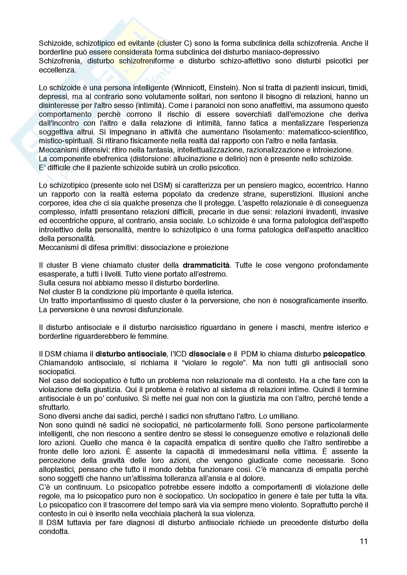 Psicopatologia Pag. 11