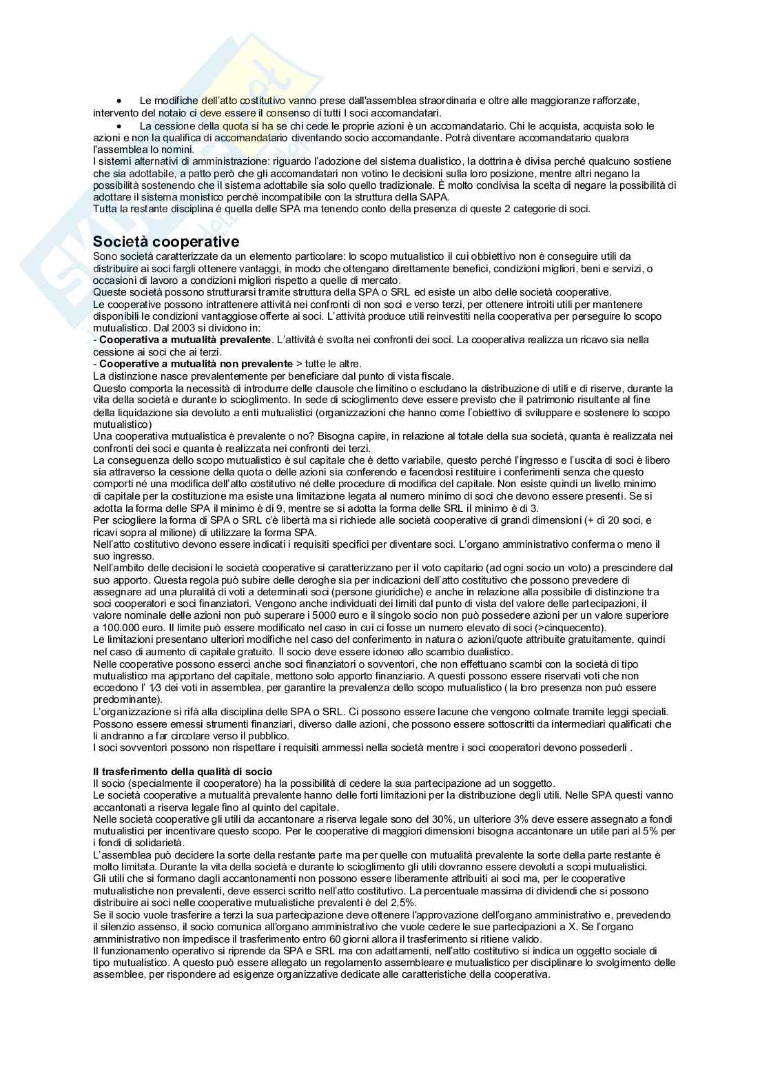 Appunti di diritto commerciale  Pag. 26