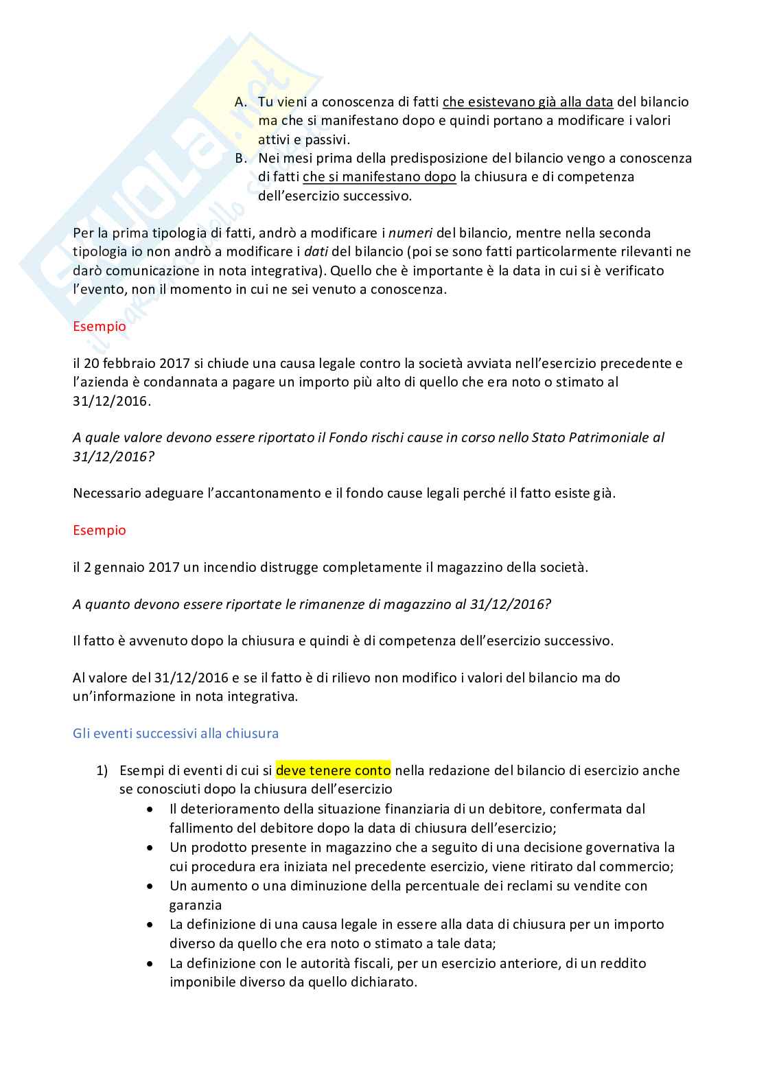 Metodologie e determinazioni quantitative d’azienda Pag. 16