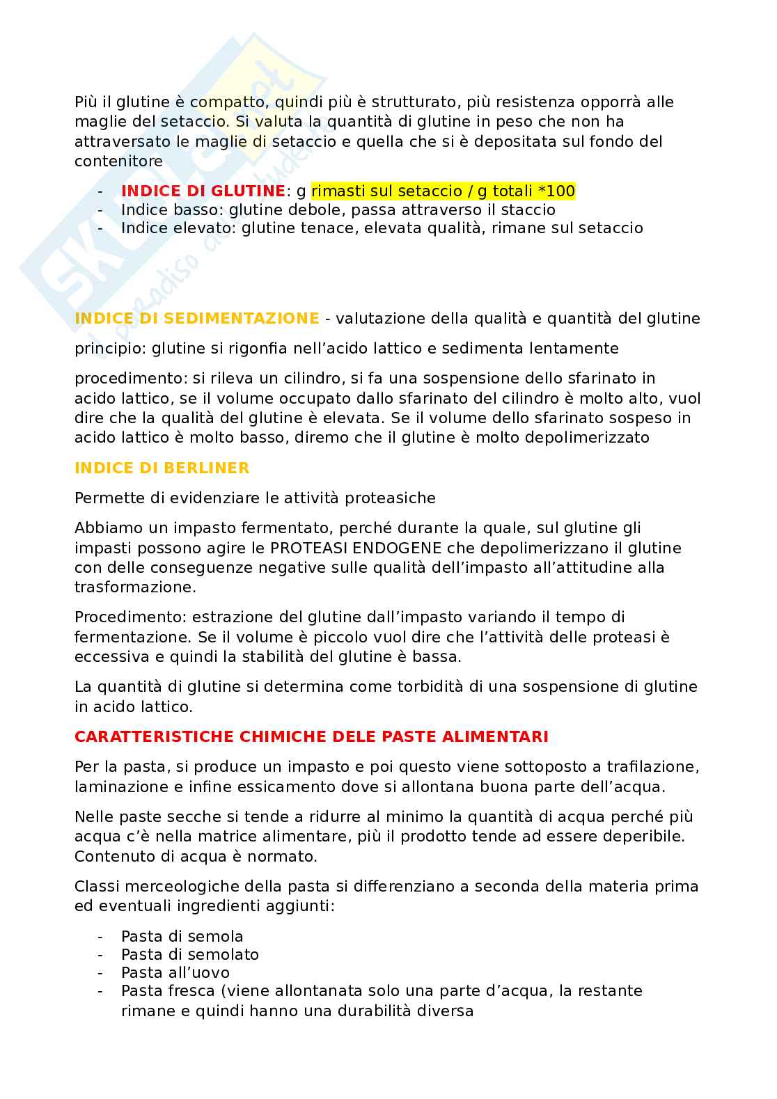 Sfarinati e tutti i metodi di determianazione Pag. 16