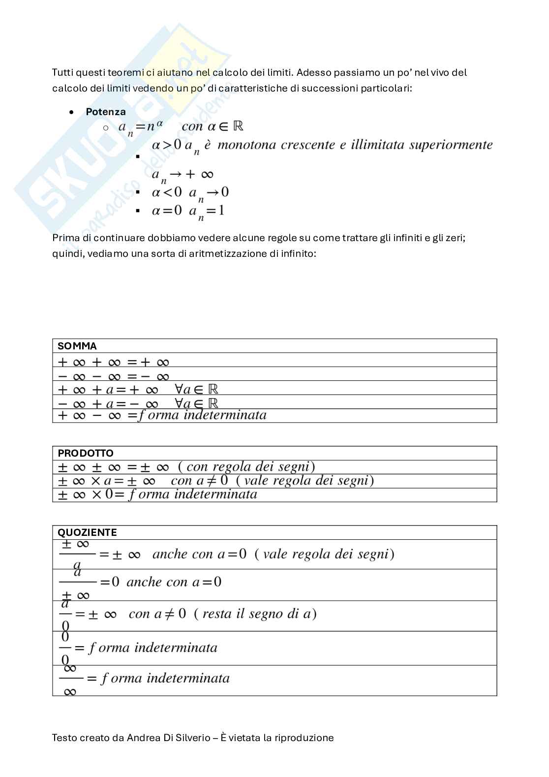 Appunti di Analisi matematica I Pag. 16