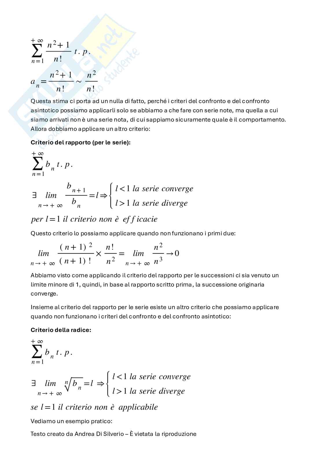 Appunti di Analisi matematica I Pag. 31