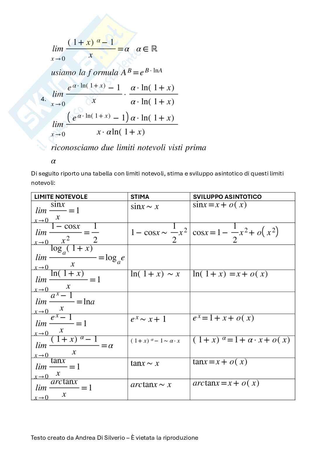 Appunti di Analisi matematica I Pag. 41