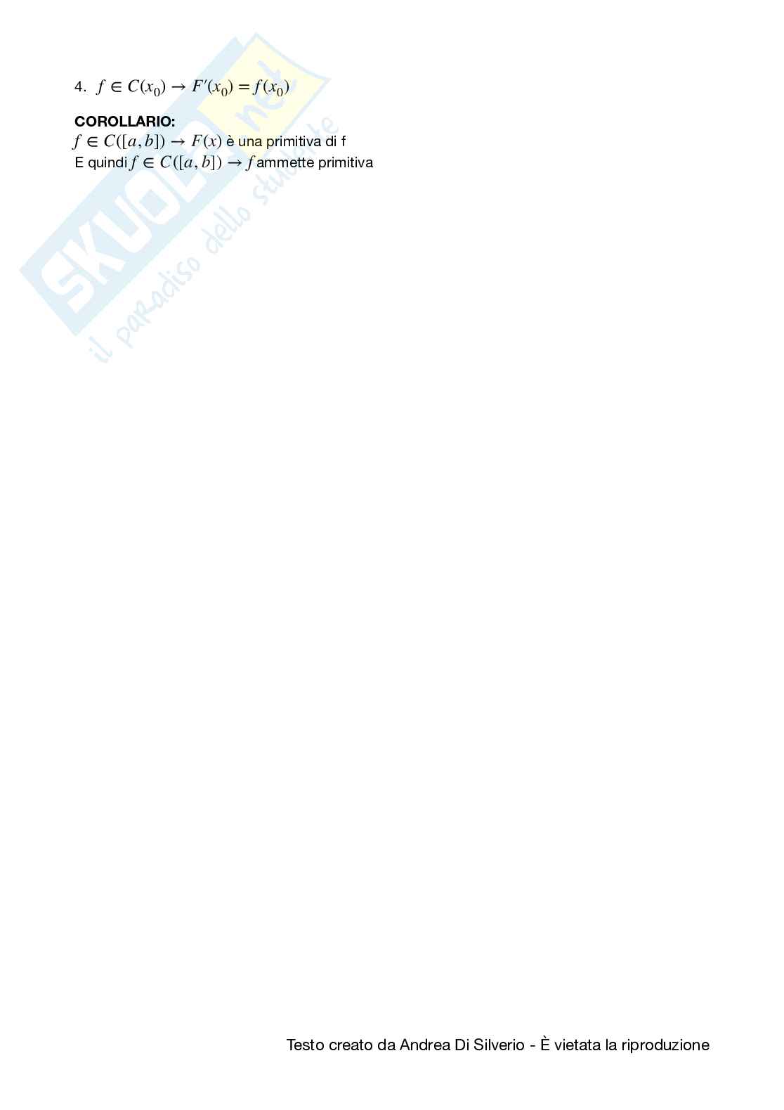 Appunti di Analisi matematica I Pag. 76