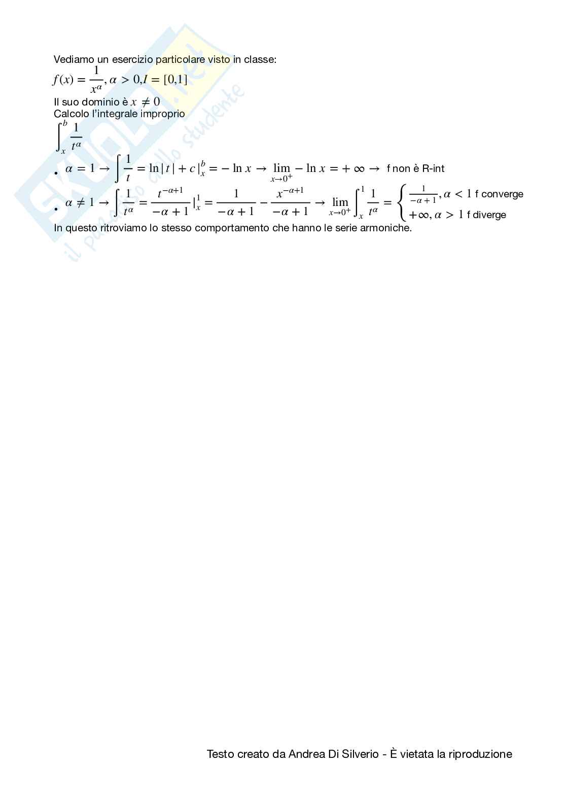 Appunti di Analisi matematica I Pag. 86