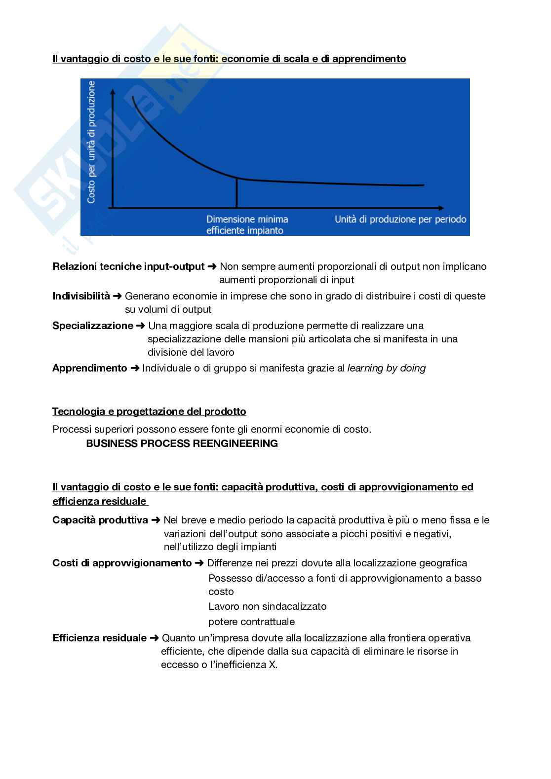 Lezione 7 Strategia d'impresa Pag. 6