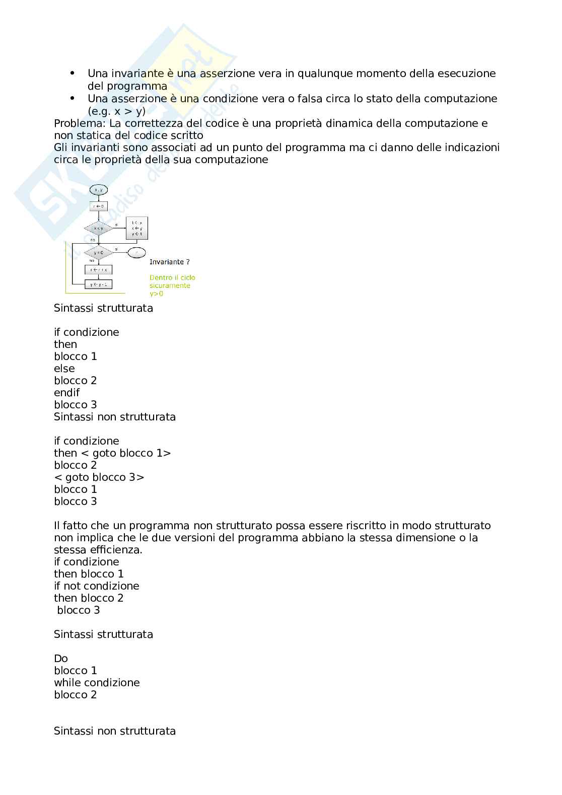 Programmazione strutturata Pag. 6