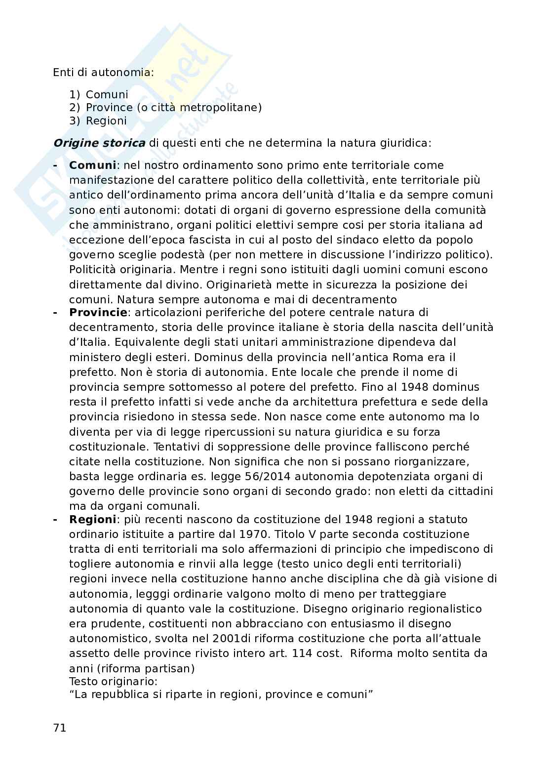 Diritto pubblico Pag. 71