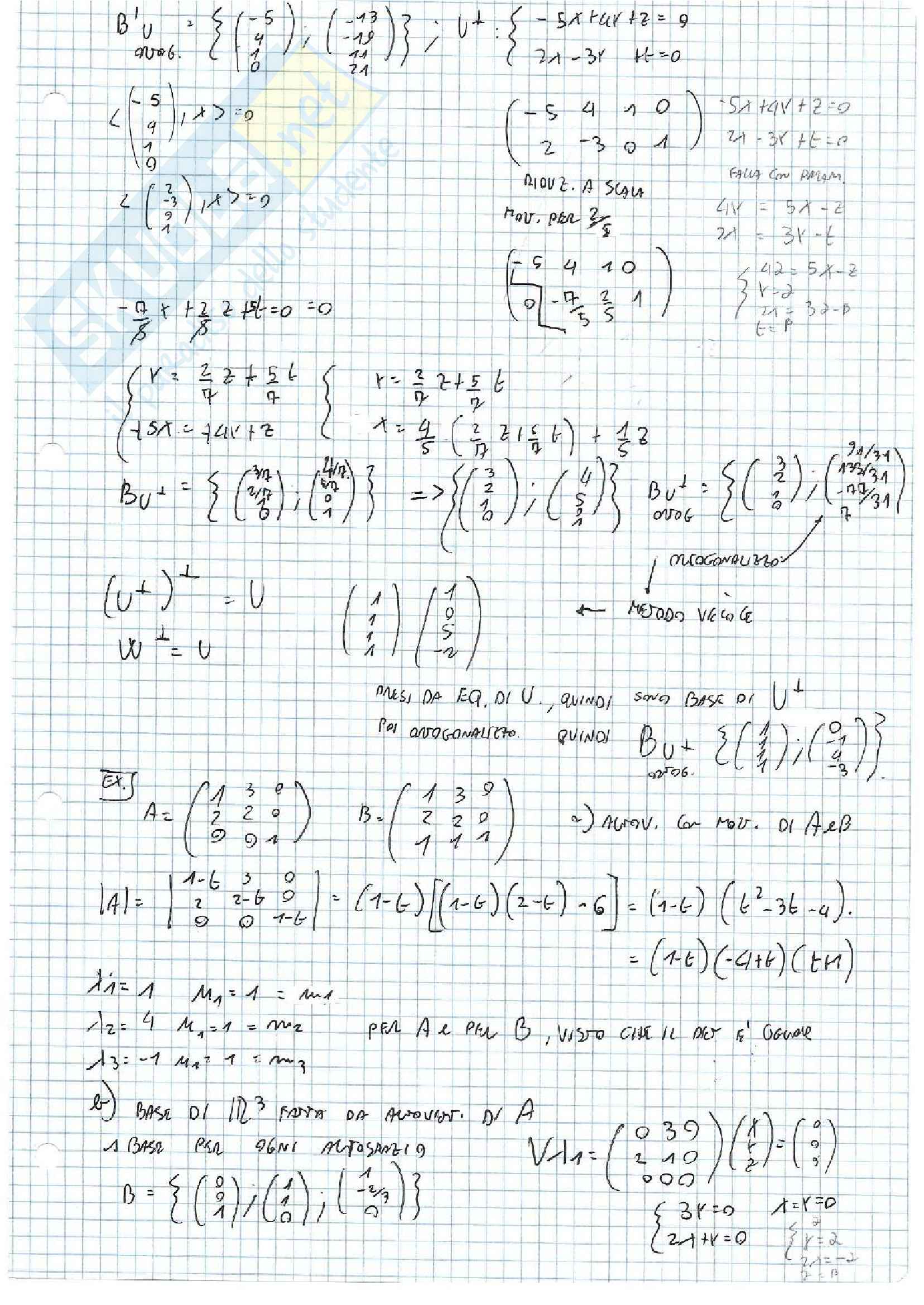 Come Passare L Esame Di Algebra Lineare