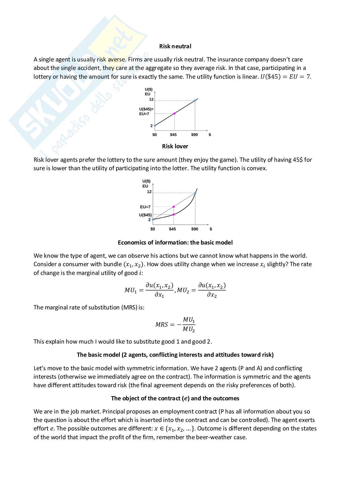 Advanced microeconomics - Appunti completi (ENG) Pag. 6