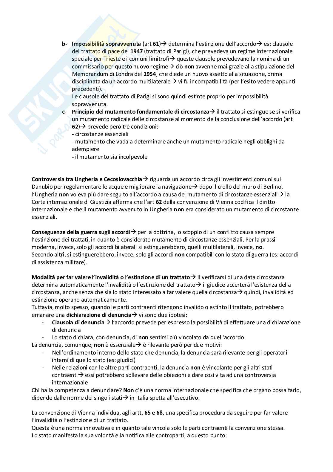 Appunti presi a lezione per l'esame di Diritto internazionale, basati sul manuale Diritto internazionale - XII edizione, Benedetto Conforti e Massimo Iovane Pag. 16