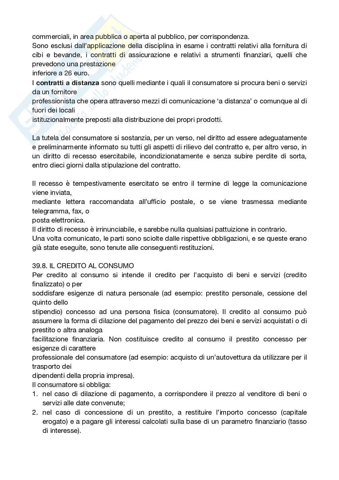 Contratti del consumatore  Pag. 6