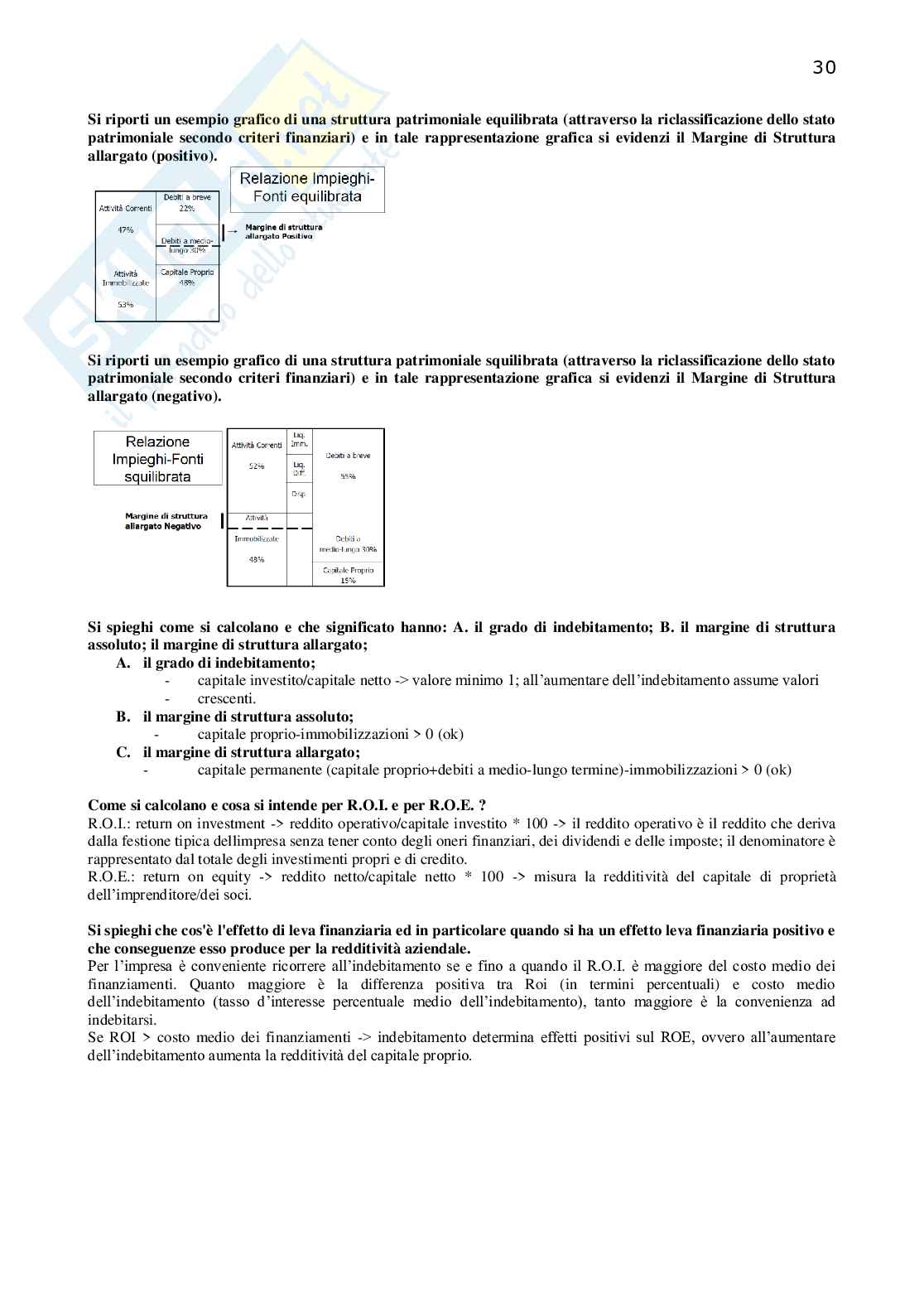Paniere Economia aziendale - Risposte aperte - aggiornato (2025) Pag. 31