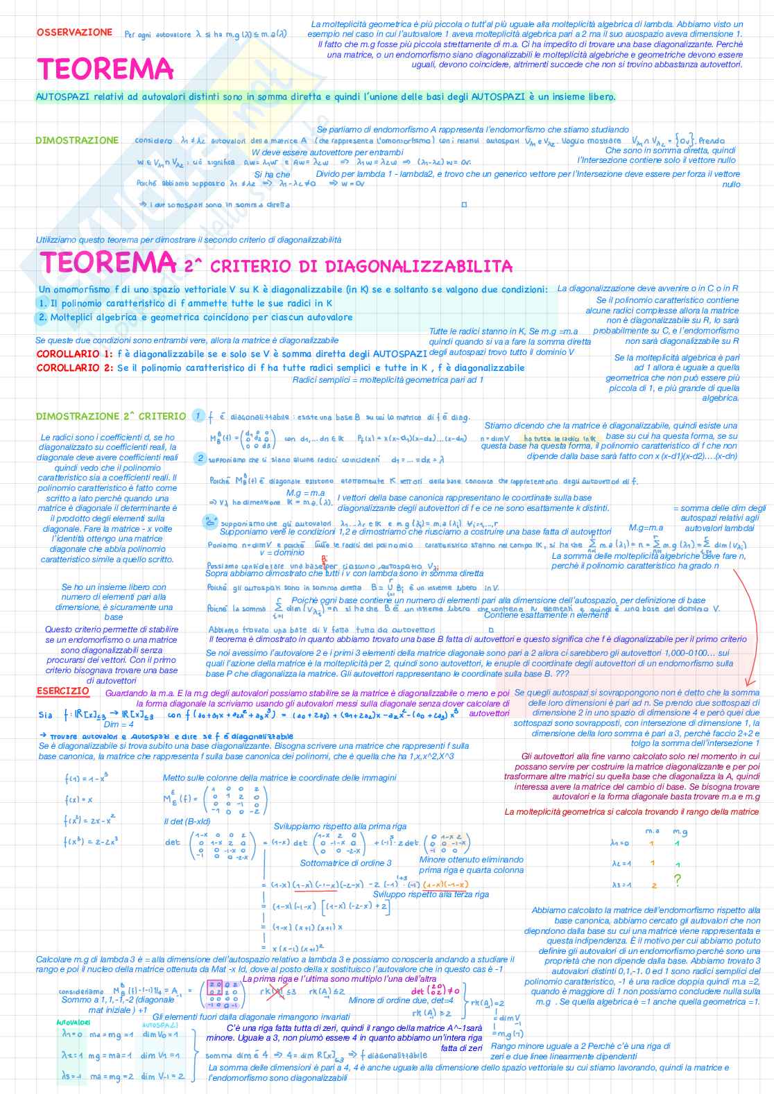 Elementi di Algebra lineare e geometria Pag. 56