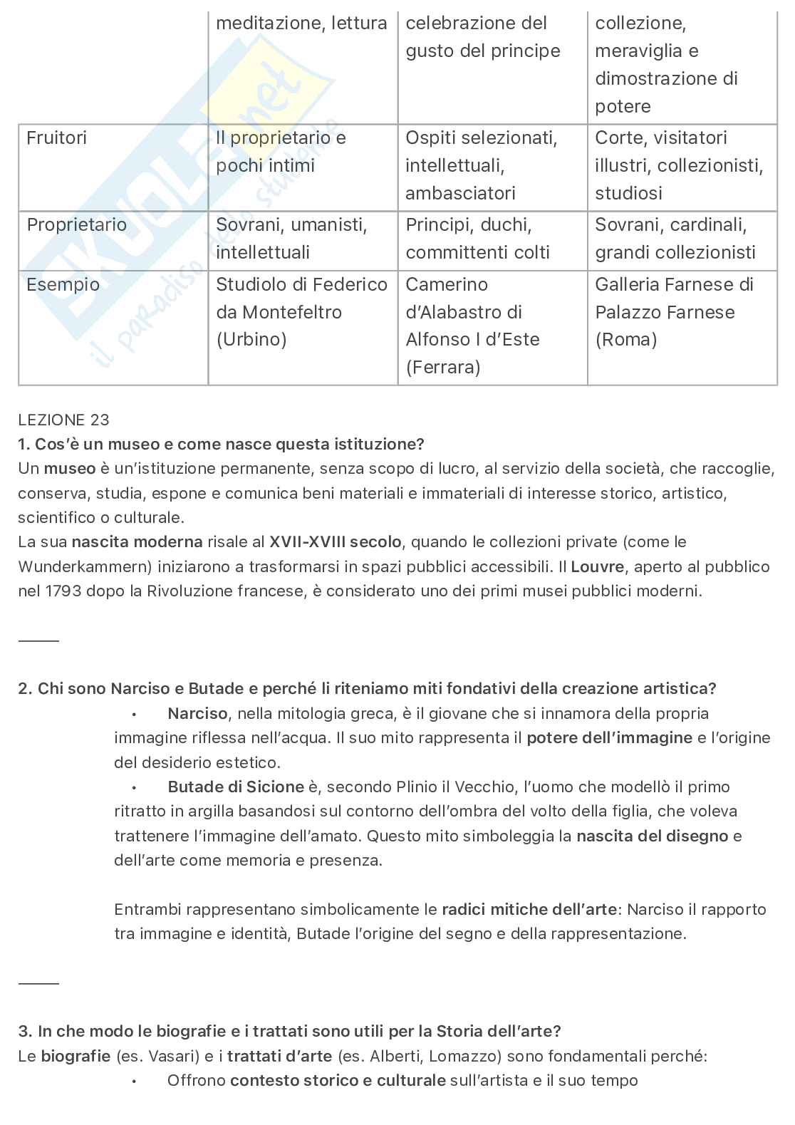 Museologia e tecnica del restauro Pag. 6