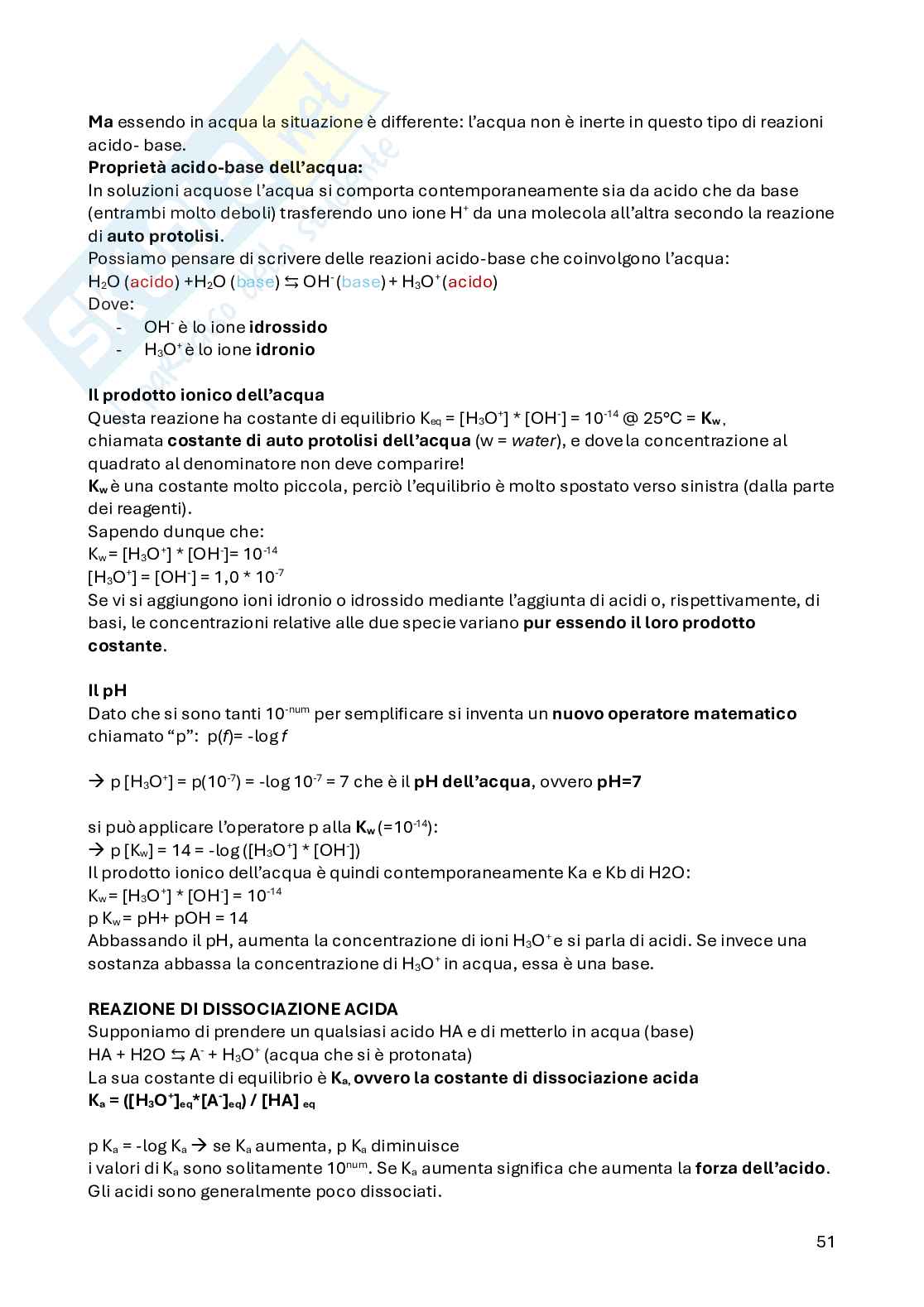 Appunti Chimica inorganica Pag. 51