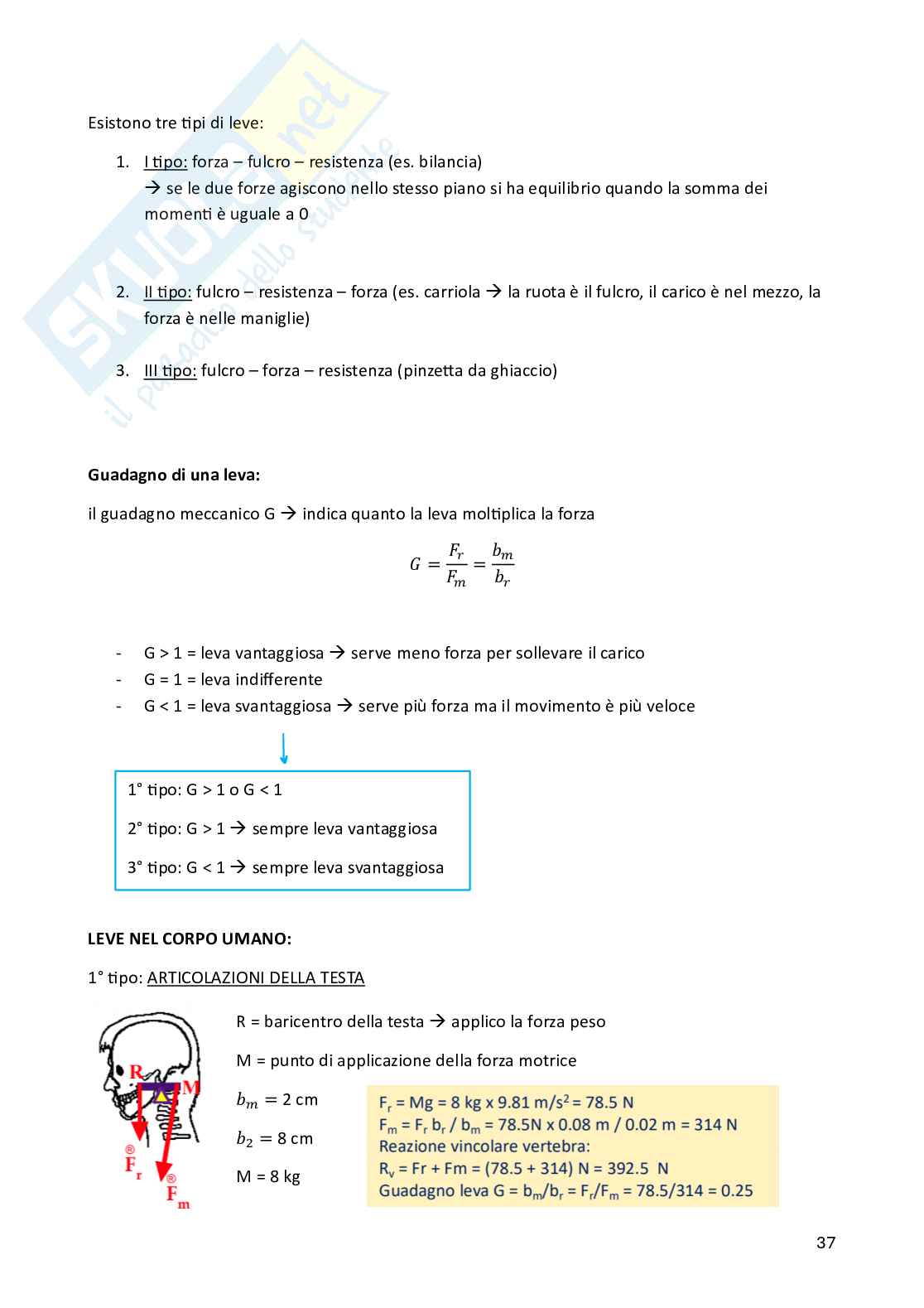 Fisica medica – completo Semestre filtro Medicina Pag. 36