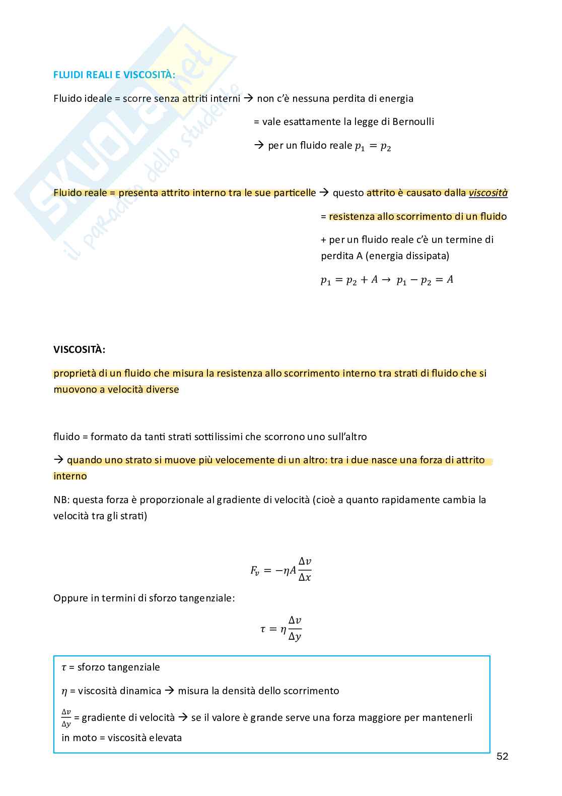 Fisica medica – completo Semestre filtro Medicina Pag. 51