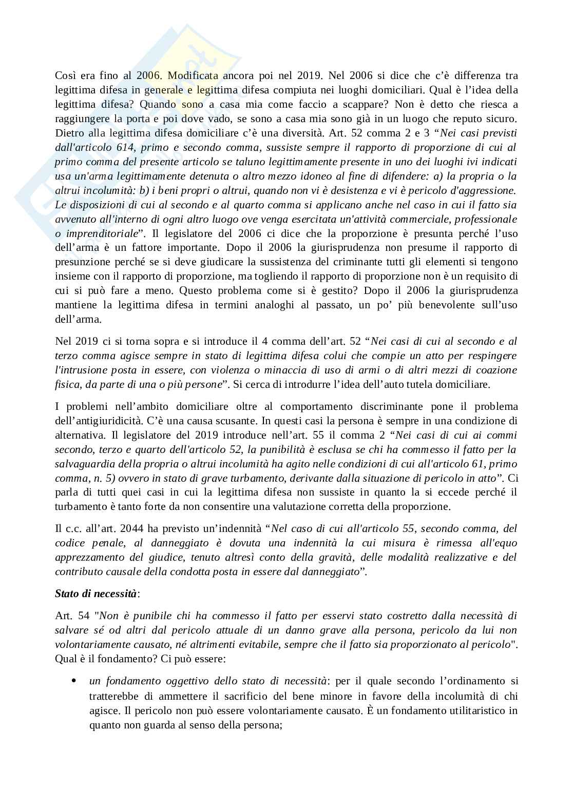Diritto penale  Pag. 46