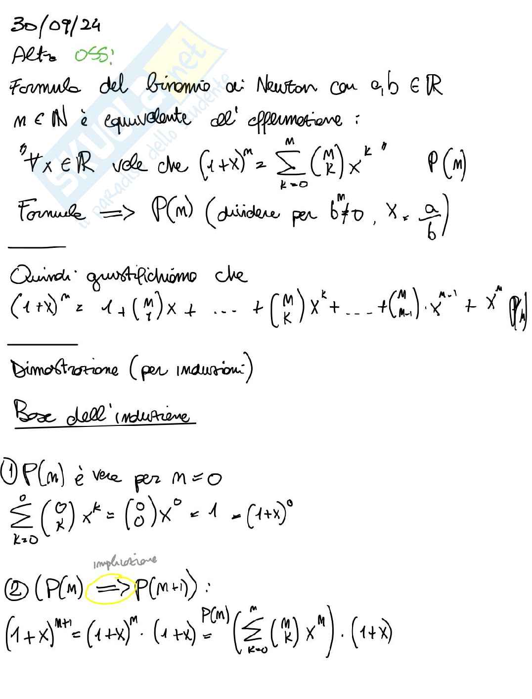 Appunti Analisi matematica I - prima parte Pag. 26