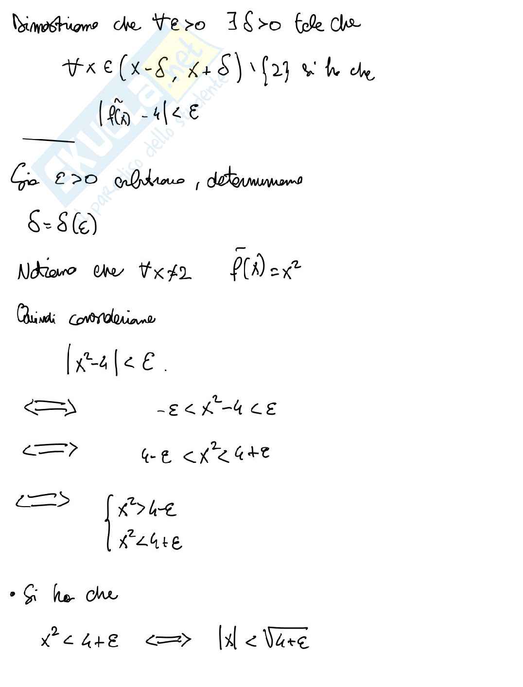 Appunti Analisi matematica I - prima parte Pag. 51