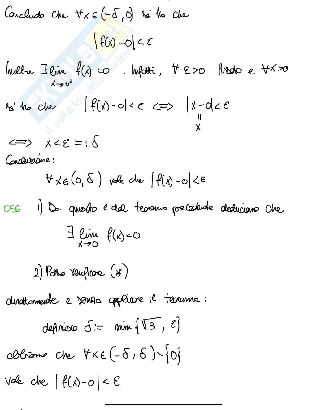 Appunti Analisi matematica I - prima parte Pag. 76