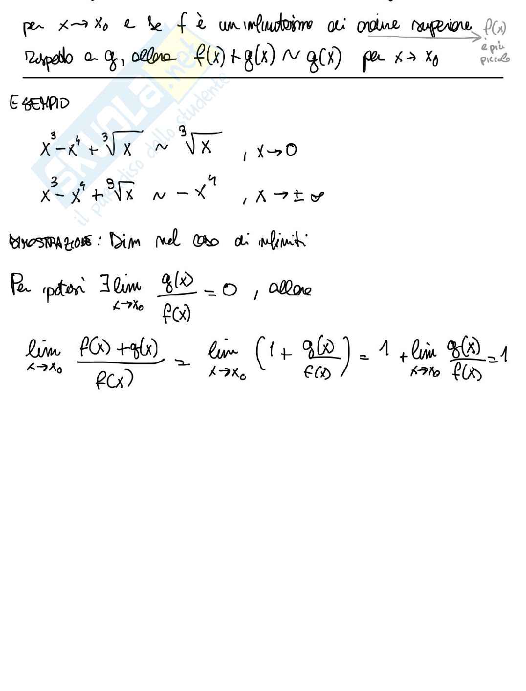Appunti Analisi matematica I - prima parte Pag. 96