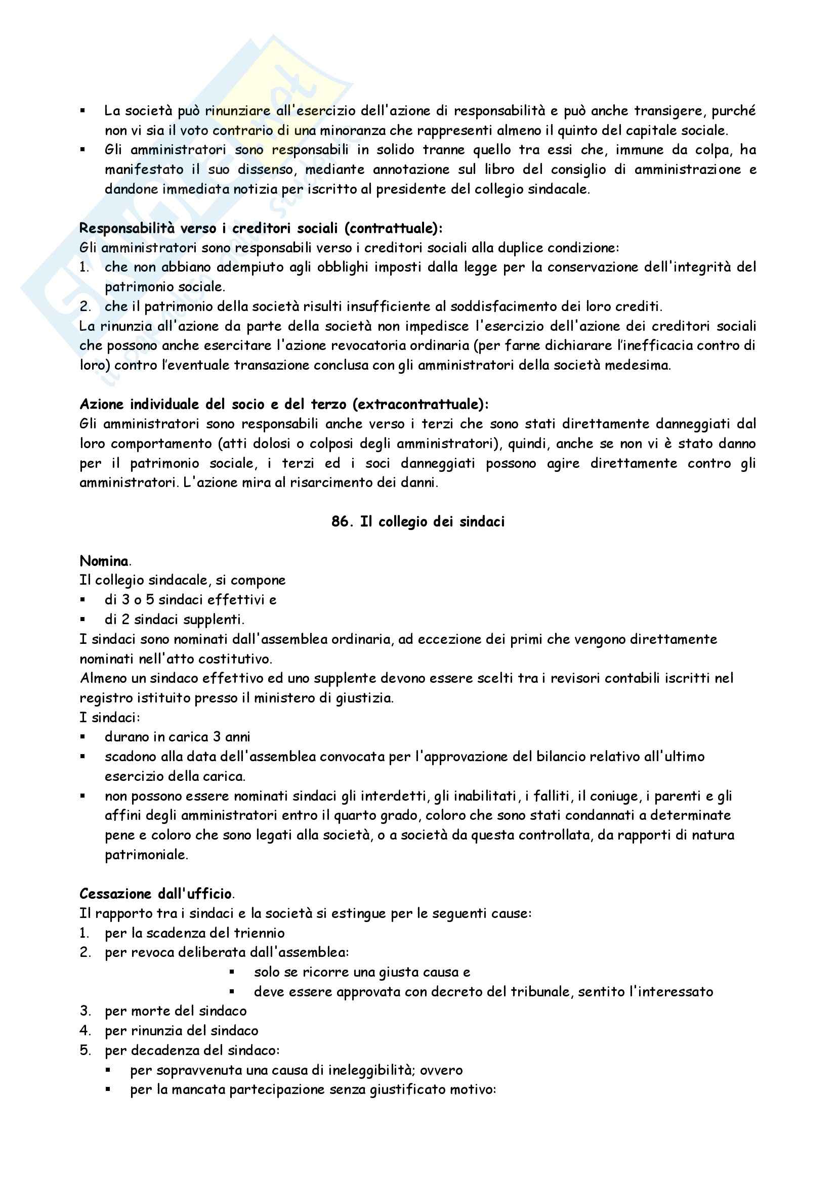 Riassunto esame Diritto Commerciale, prof. Mangano Pag. 31