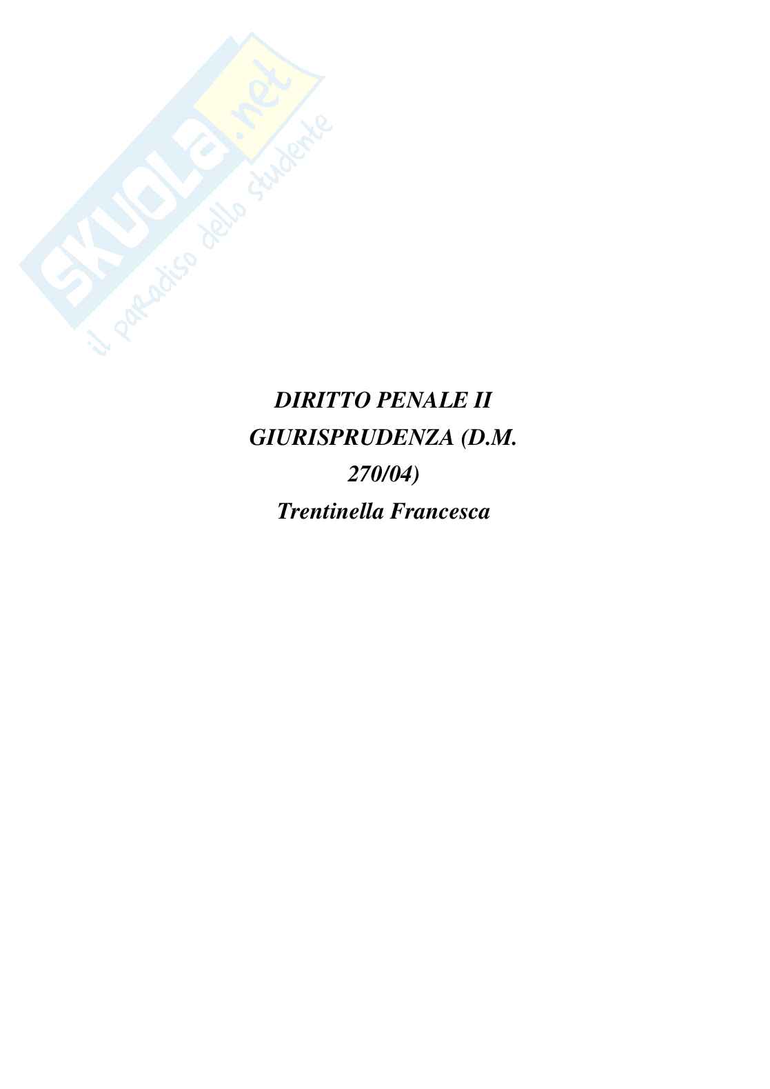 Paniere Diritto penale Pag. 1