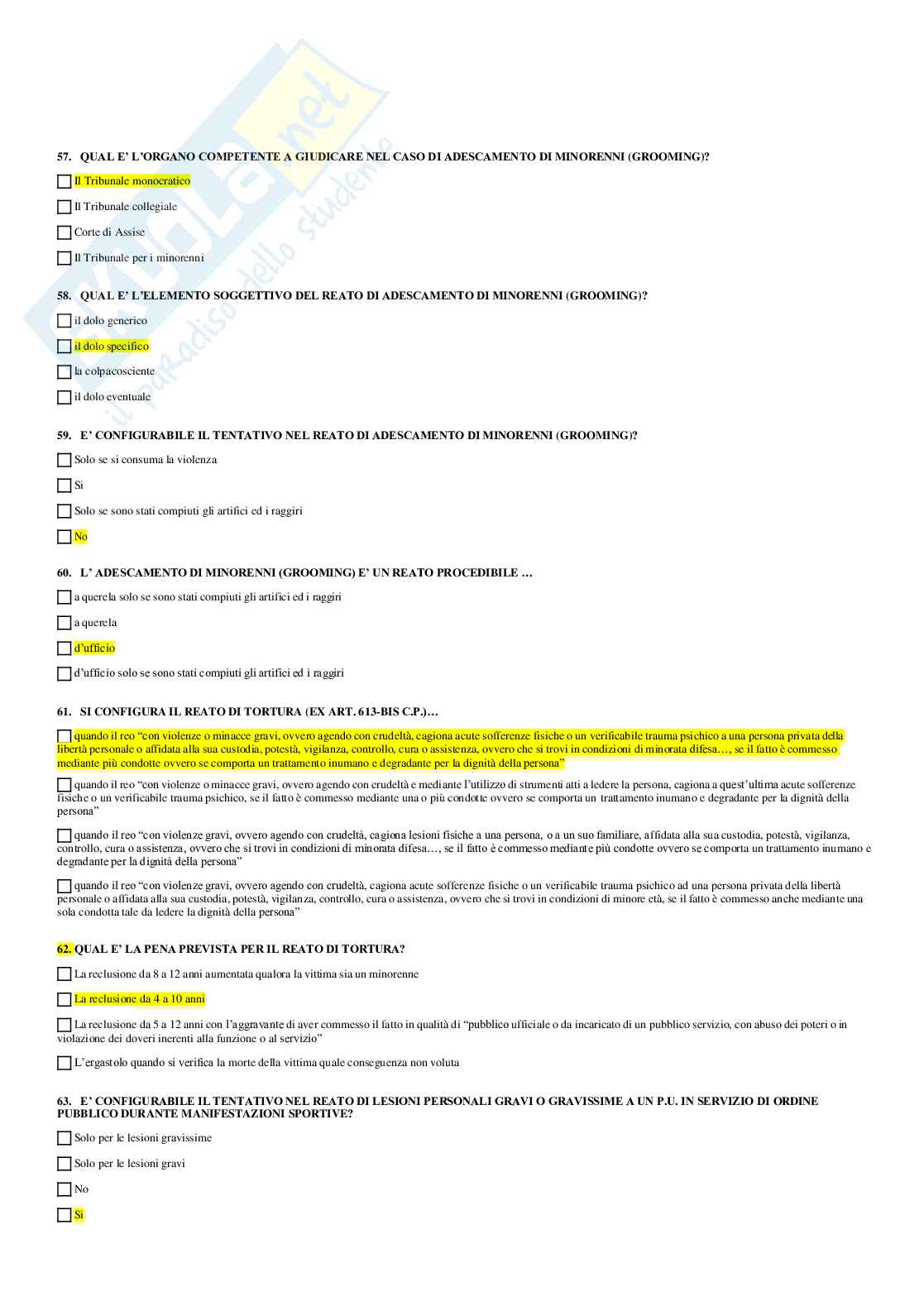 Paniere Diritto penale Pag. 11