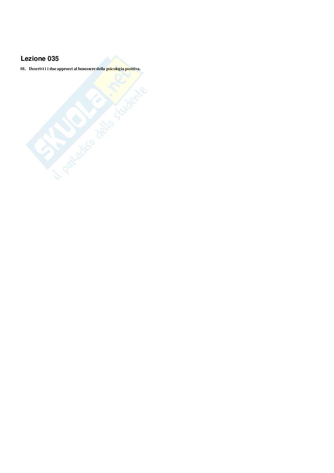 Paniere di Psicologia della salute (2026) - Risposte multiple corrette Pag. 36