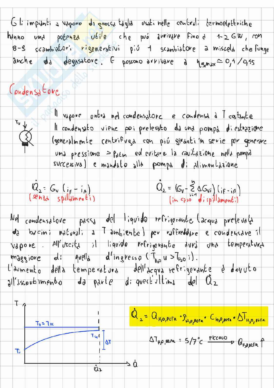 Appunti di Sistemi energetici su impianti a vapore Pag. 11