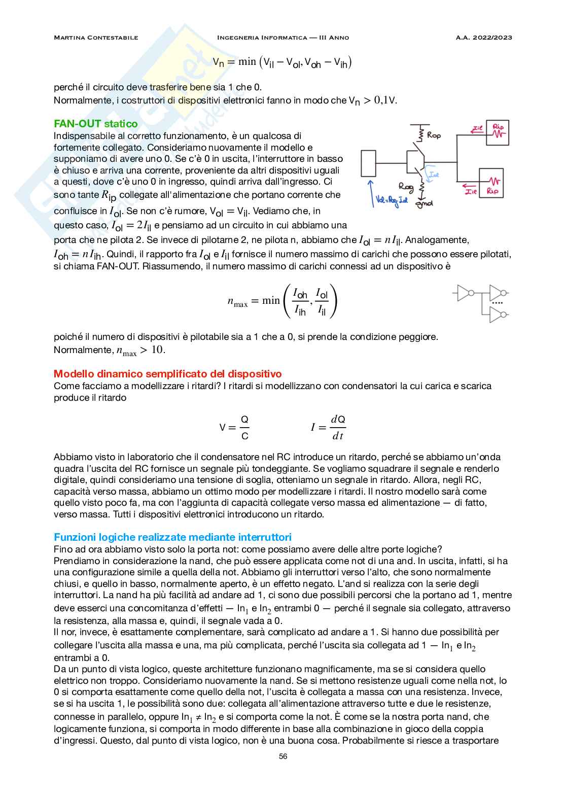 Fondamenti di Elettronica Pag. 56