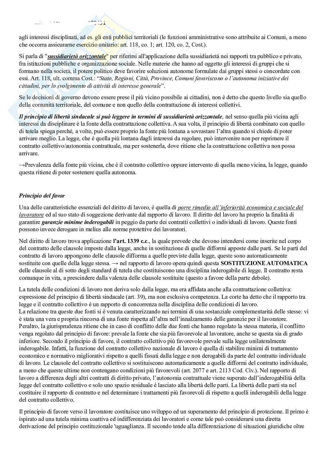 Diritto del lavoro Pag. 11