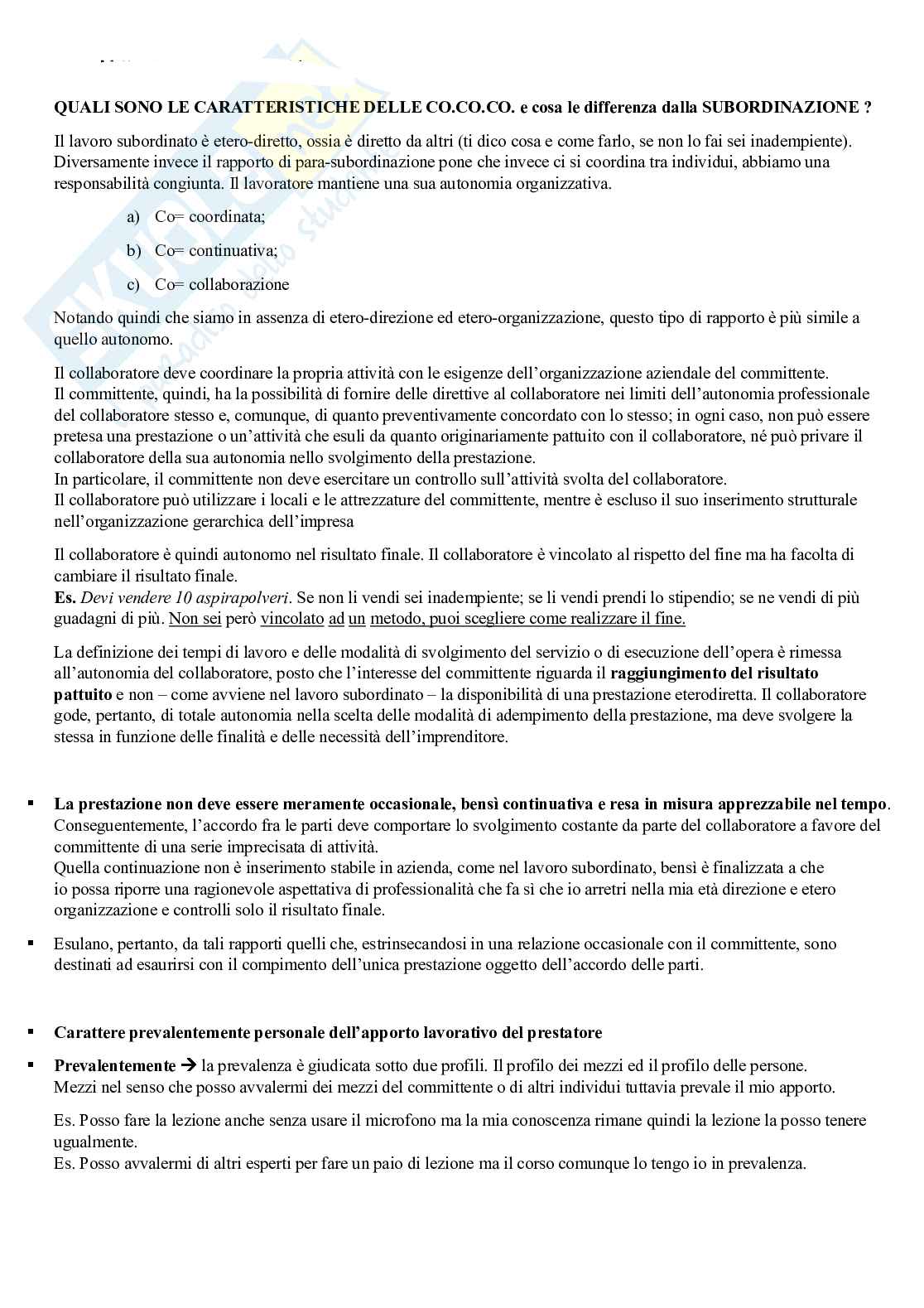 Diritto del lavoro Pag. 76