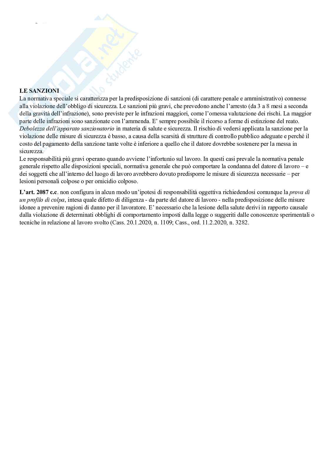 Diritto del lavoro Pag. 91