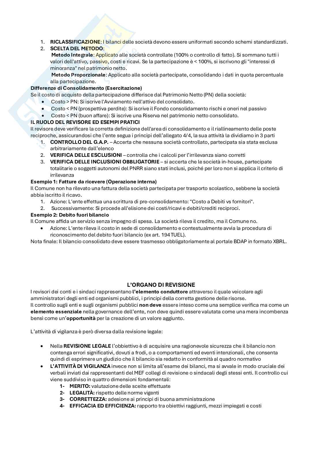 Revisione delle aziende pubbliche  Pag. 16