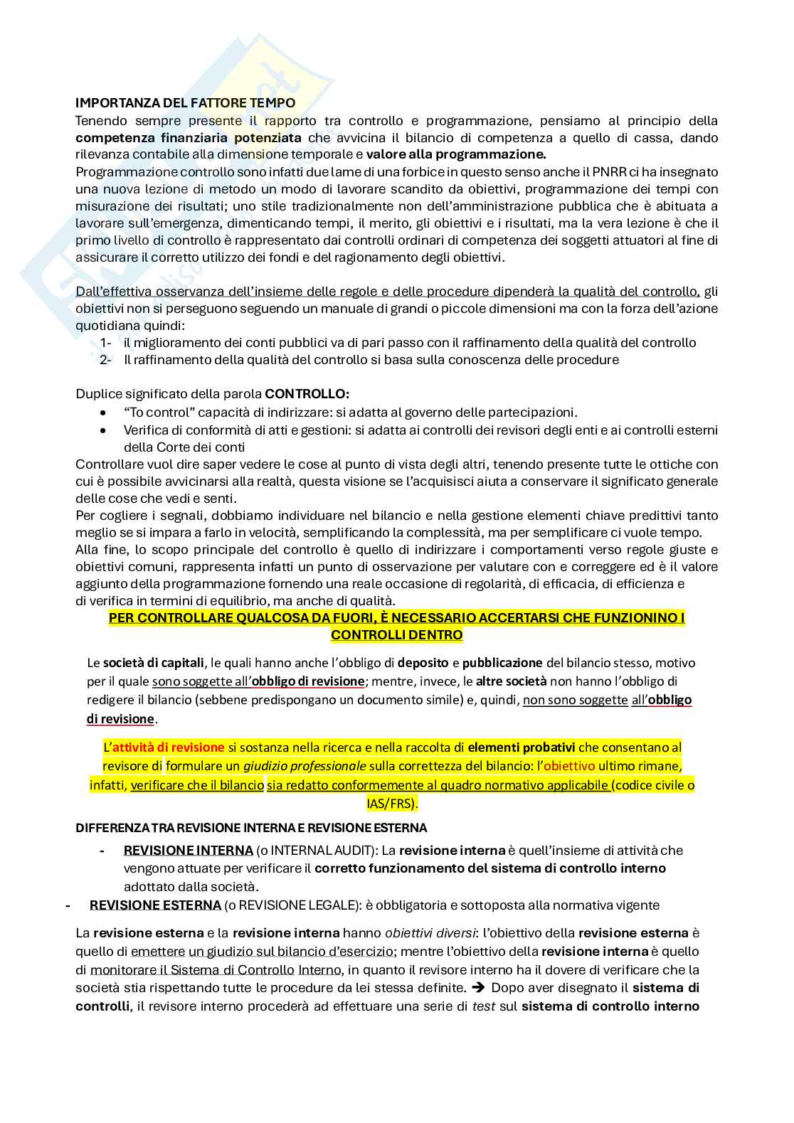 Revisione delle aziende pubbliche  Pag. 2