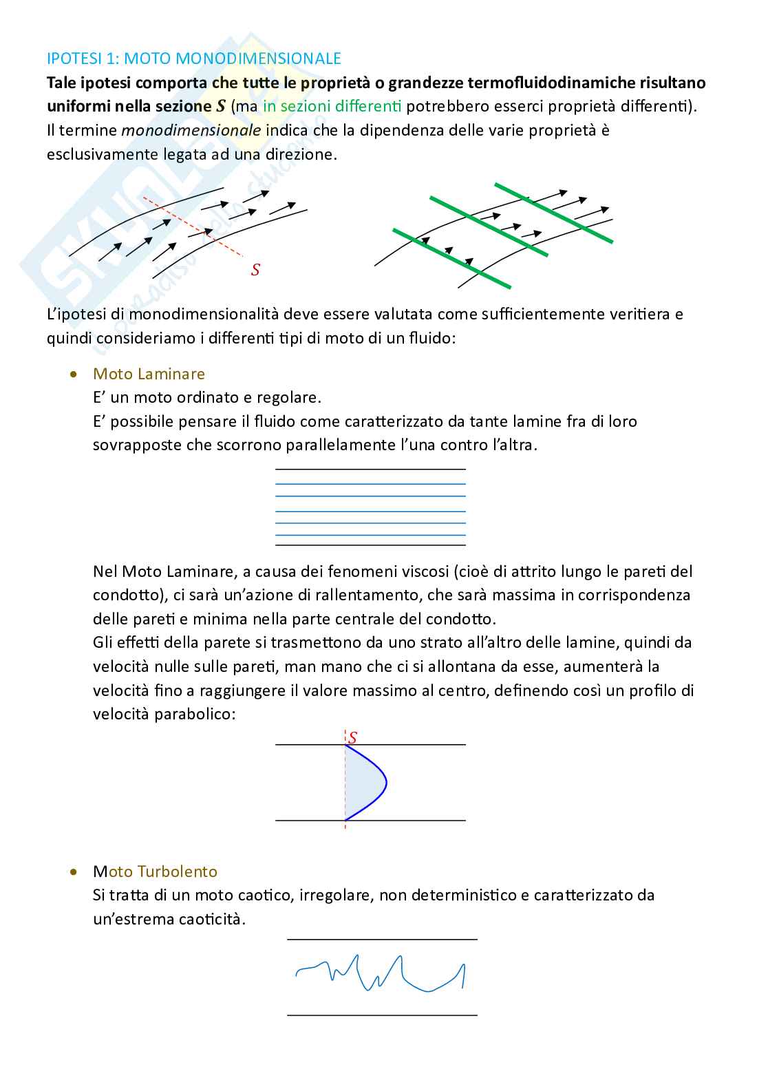 Sistemi energetici, parte 2 - Principio di conservazione dell'energia, Equazione di Bernoulli ed Equazione di Eulero Pag. 2