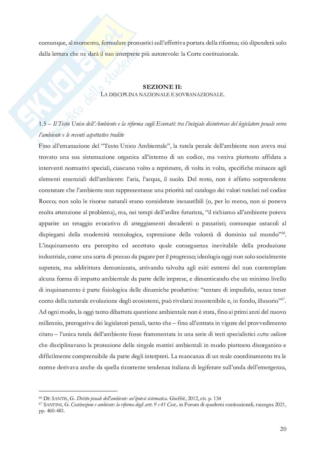 Disastro ambientale e responsabilità penale d'impresa: tra limiti normativi, criticità applicative e prospettive di riforma Pag. 26