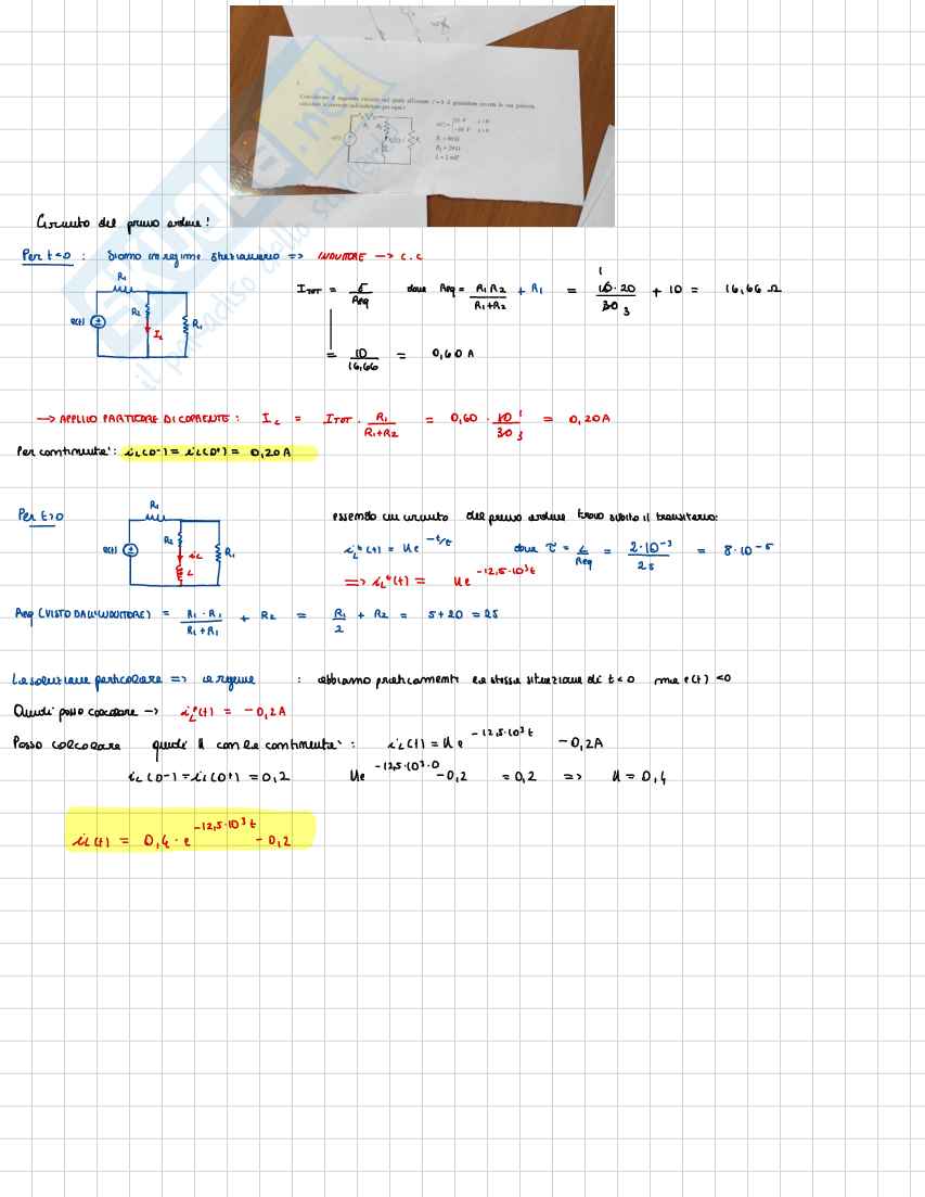Prove svolte di Elettrotecnica e macchine elettriche Pag. 11