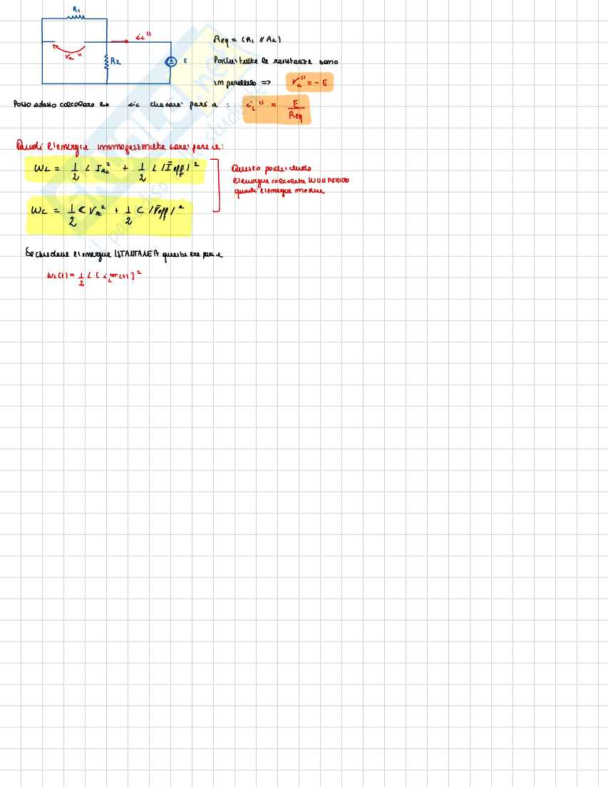 Prove svolte di Elettrotecnica e macchine elettriche Pag. 16