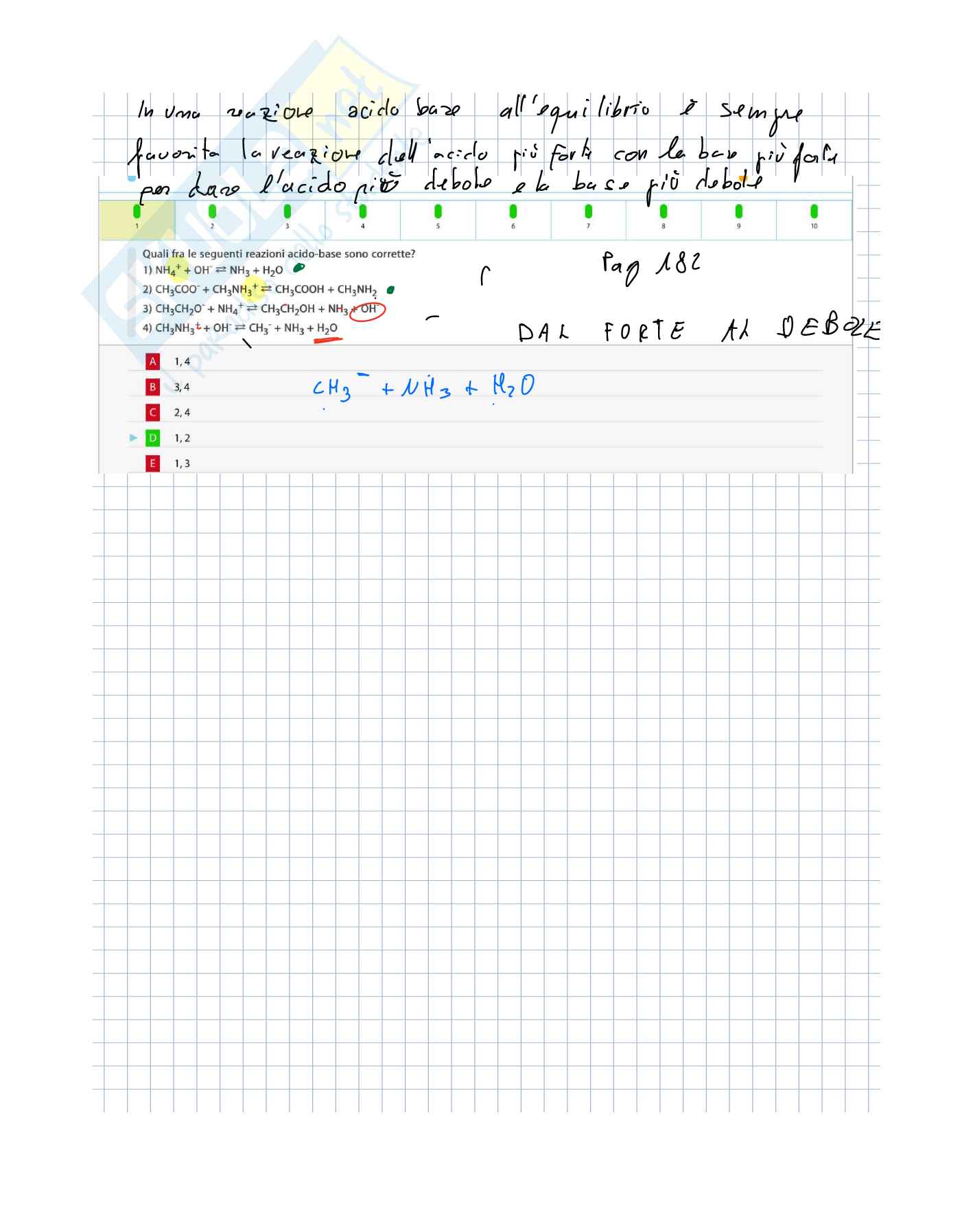 Riassunto esame Chimica organica, Prof. Rastrelli Federico, libro consigliato Chimica organica, Brown Pag. 1
