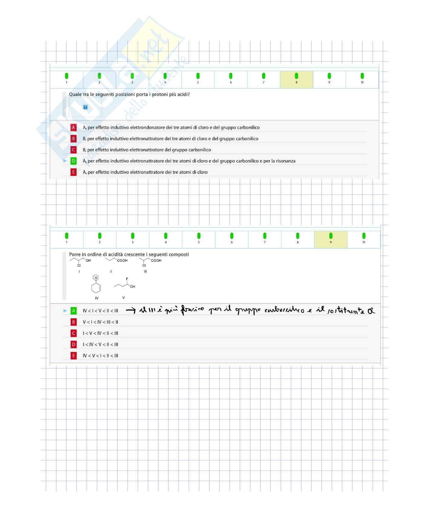Riassunto esame Chimica organica, Prof. Rastrelli Federico, libro consigliato Chimica organica, Brown Pag. 6