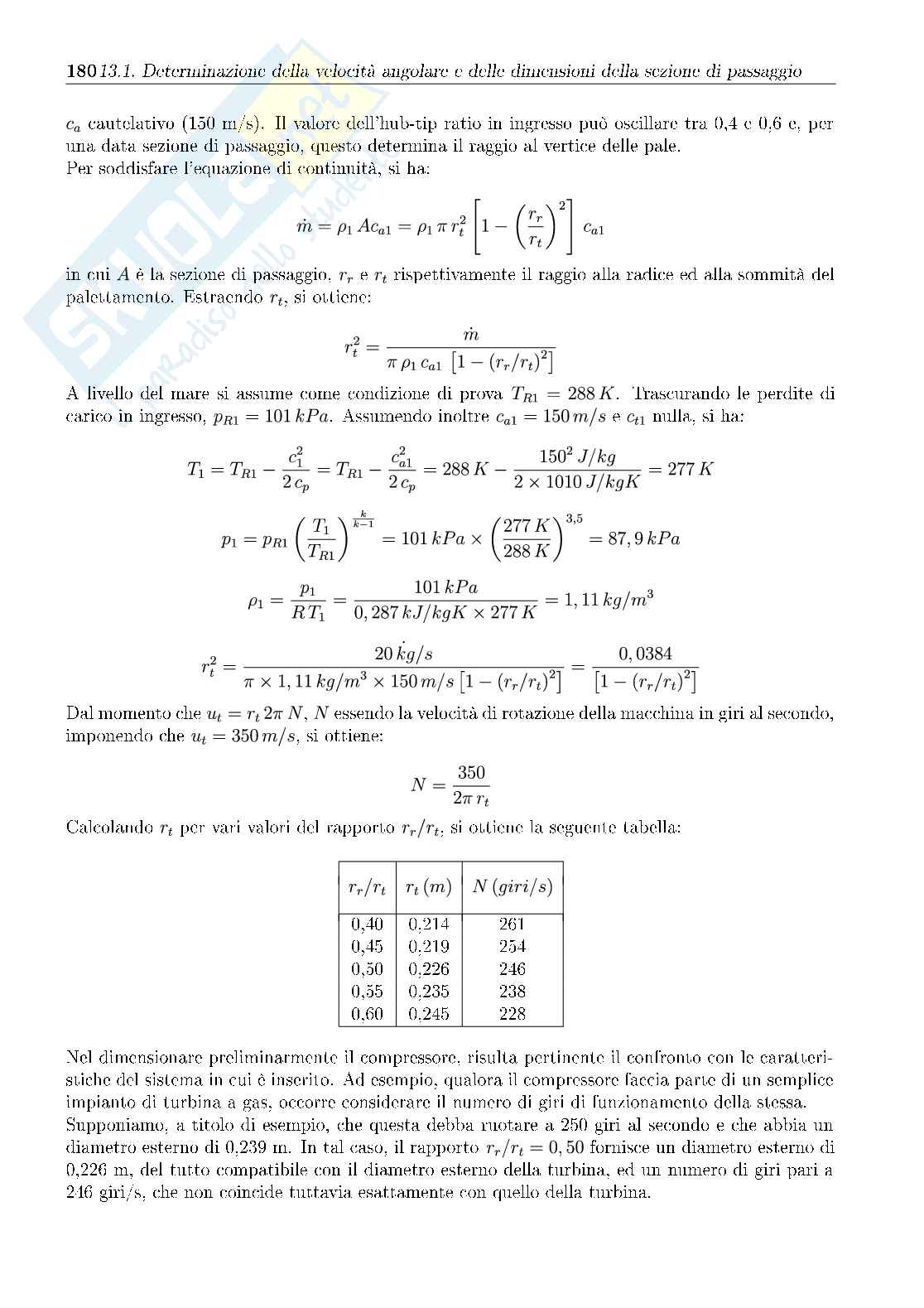 Porgettazione compressore assiale Pag. 2