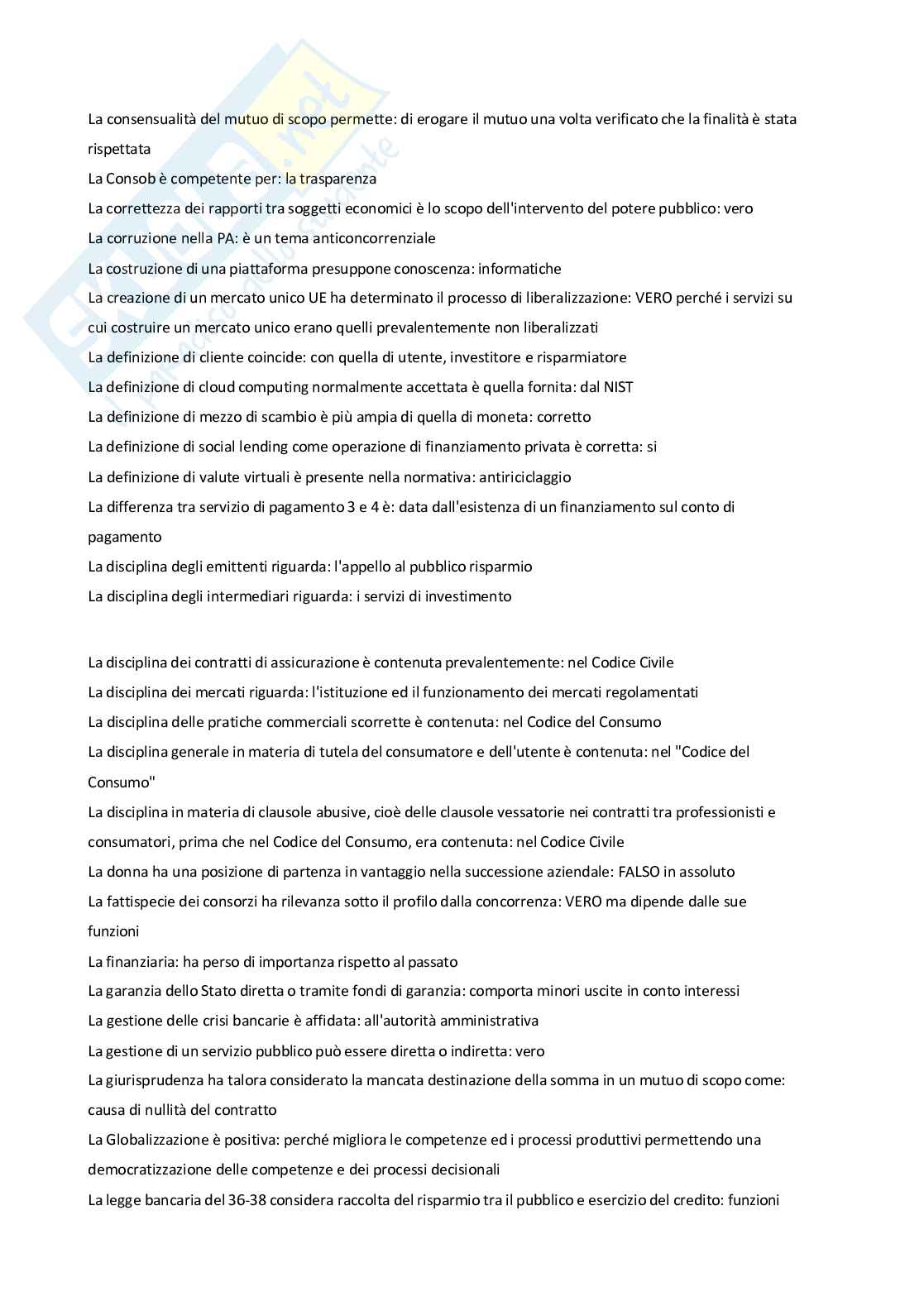 Diritto dell'economia Pag. 11