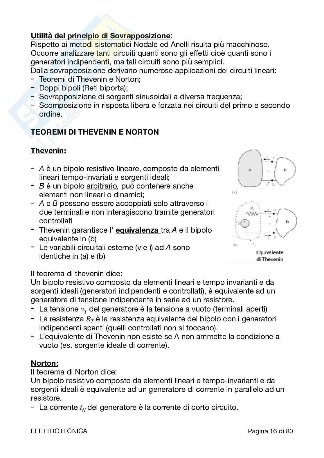 Appunti di Elettrotecnica Pag. 16