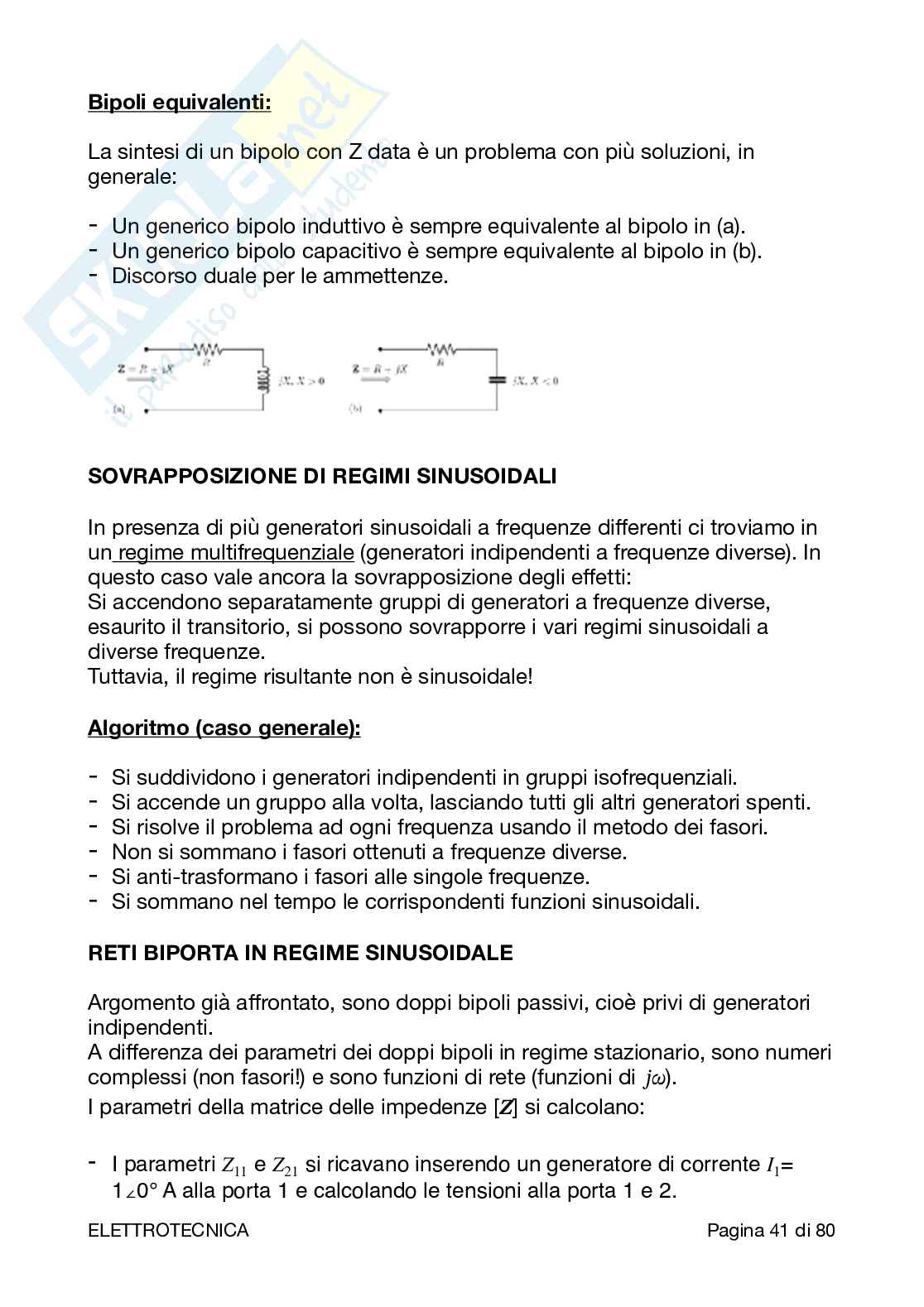 Appunti di Elettrotecnica Pag. 41