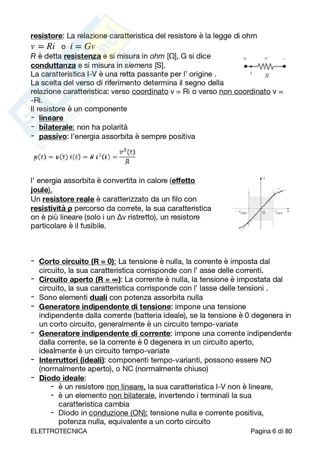 Appunti di Elettrotecnica Pag. 6
